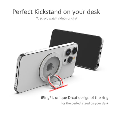 iRing as a desk kick stand